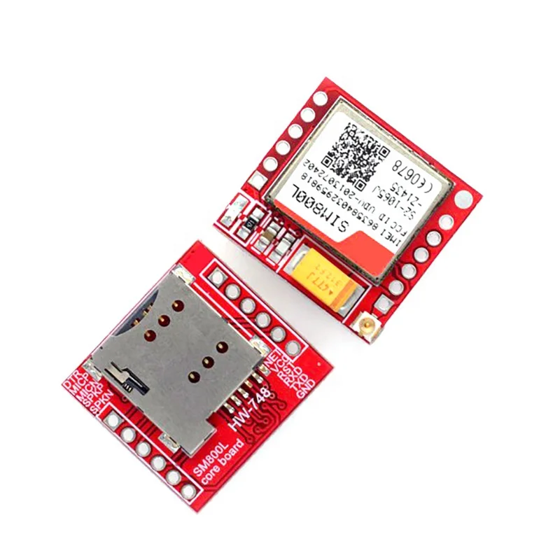 GPRS Board Micro SIM Core Board Integrated Circuits Chip Sim800l GSM Module