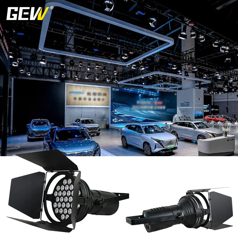 GEVV Светодиодный прожектор для автосалона 31x10 Вт белого цвета