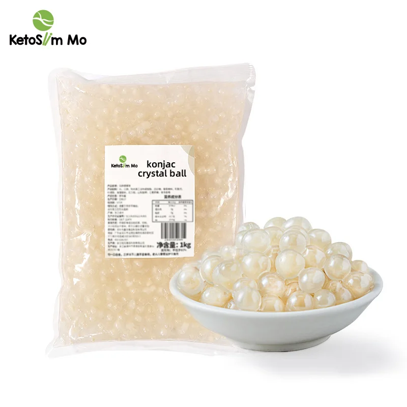 Ketoslim Mo Yogurt Popping Boba Blueberry Popping Boba Pineapple Popping Boba