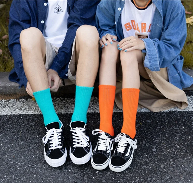 Цветные удобные мягкие повседневные однотонные мужские женские унисекс махровые хлопковые короткие носки с пользовательским логотипом