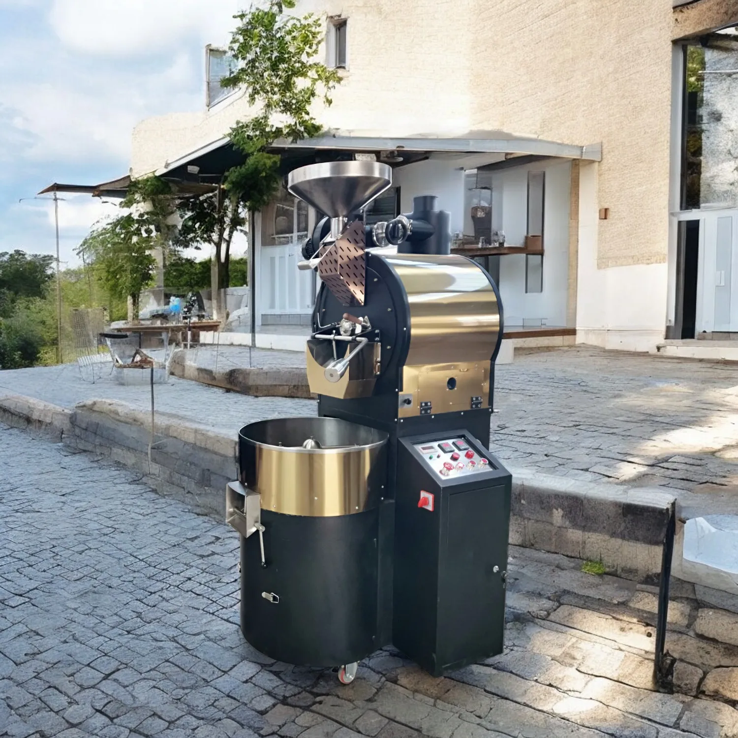 5kg 6kg For Sale Gas Commercials 5 Lgs Bean Commercial And Grinder Machines Roasting Machine 15kg Industrial Coffee Roaster