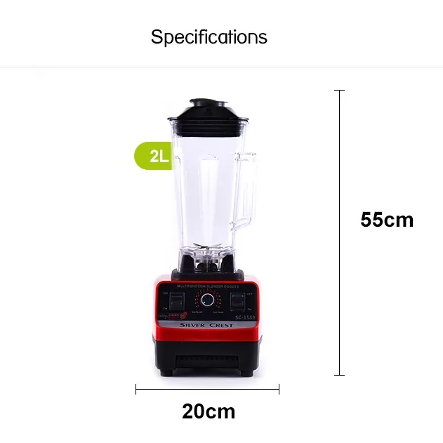 High Speed Commercial Juicer Mixer Blender