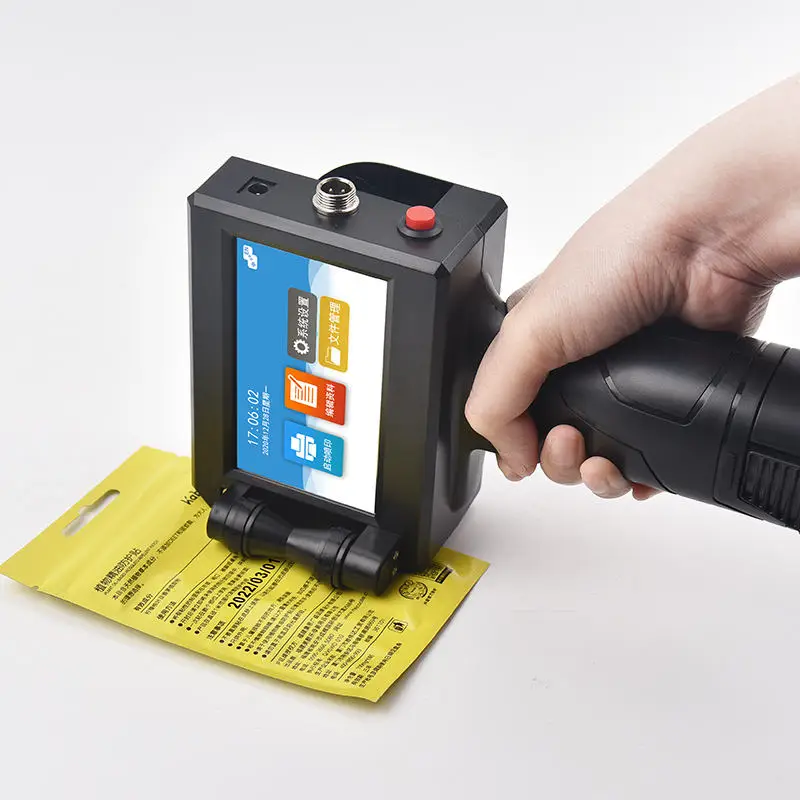 New Printer Handheld Inkjet Printer Hand Held Portable Ink Jet Printer For Box Logo Batch expiry Encoder