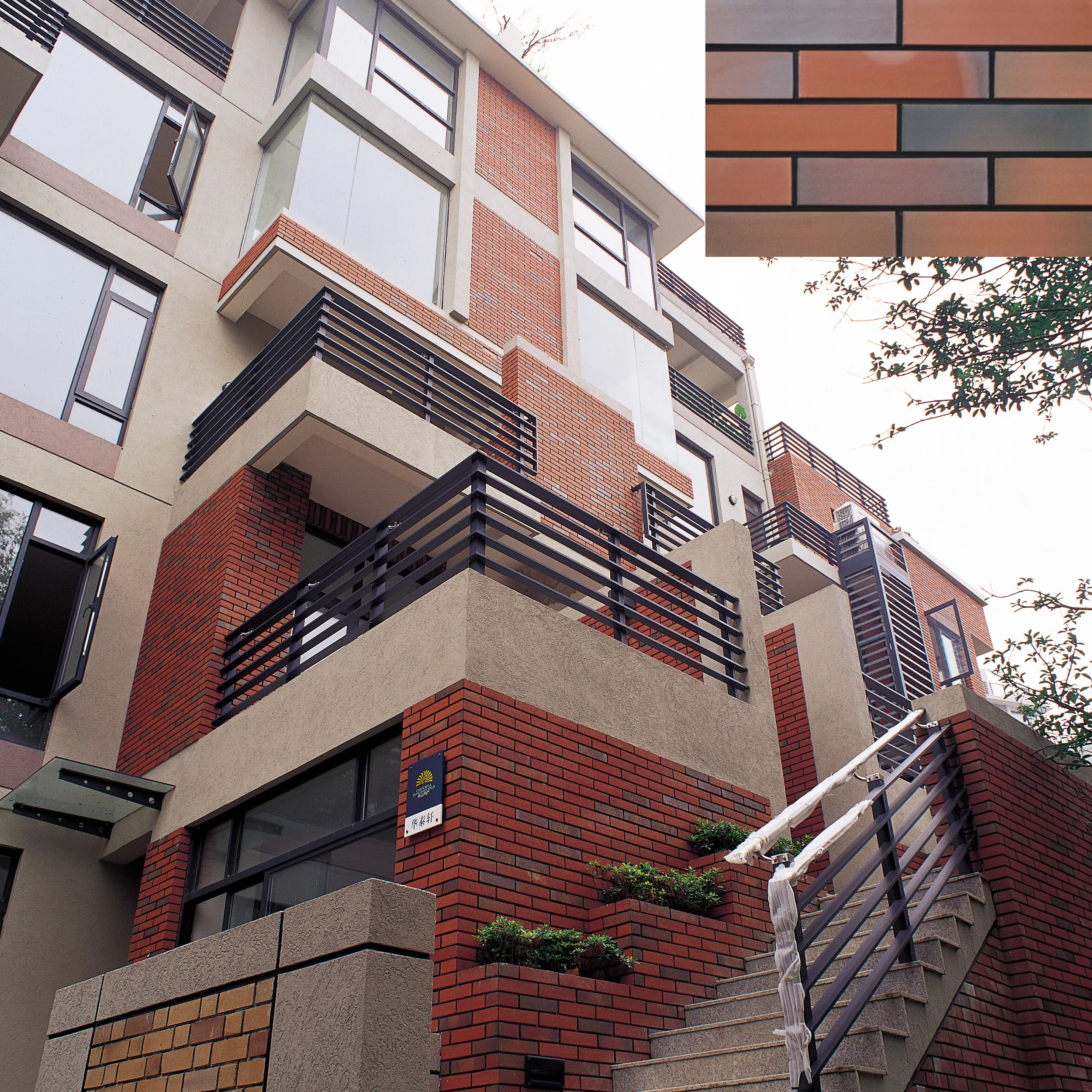 240*60*10mm Reclaimed  clay veneer bricks