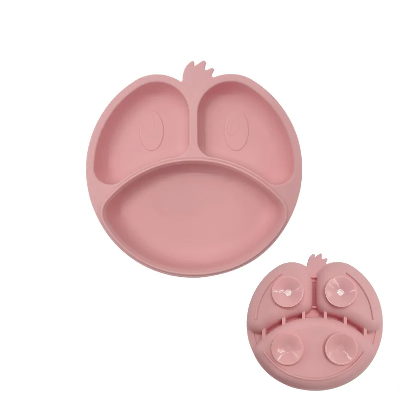 Customizable Baby & Kids Dining Set Including Silicone Sippy Cup Placemat Bib Dish Suction Fork Spoon Bowl Plate