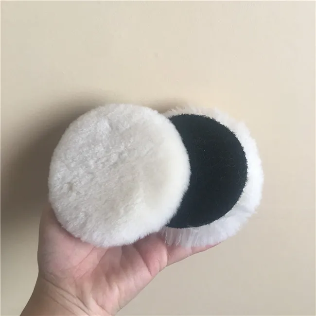 shearling Car Polishing Pad Wool Buffing Wheel