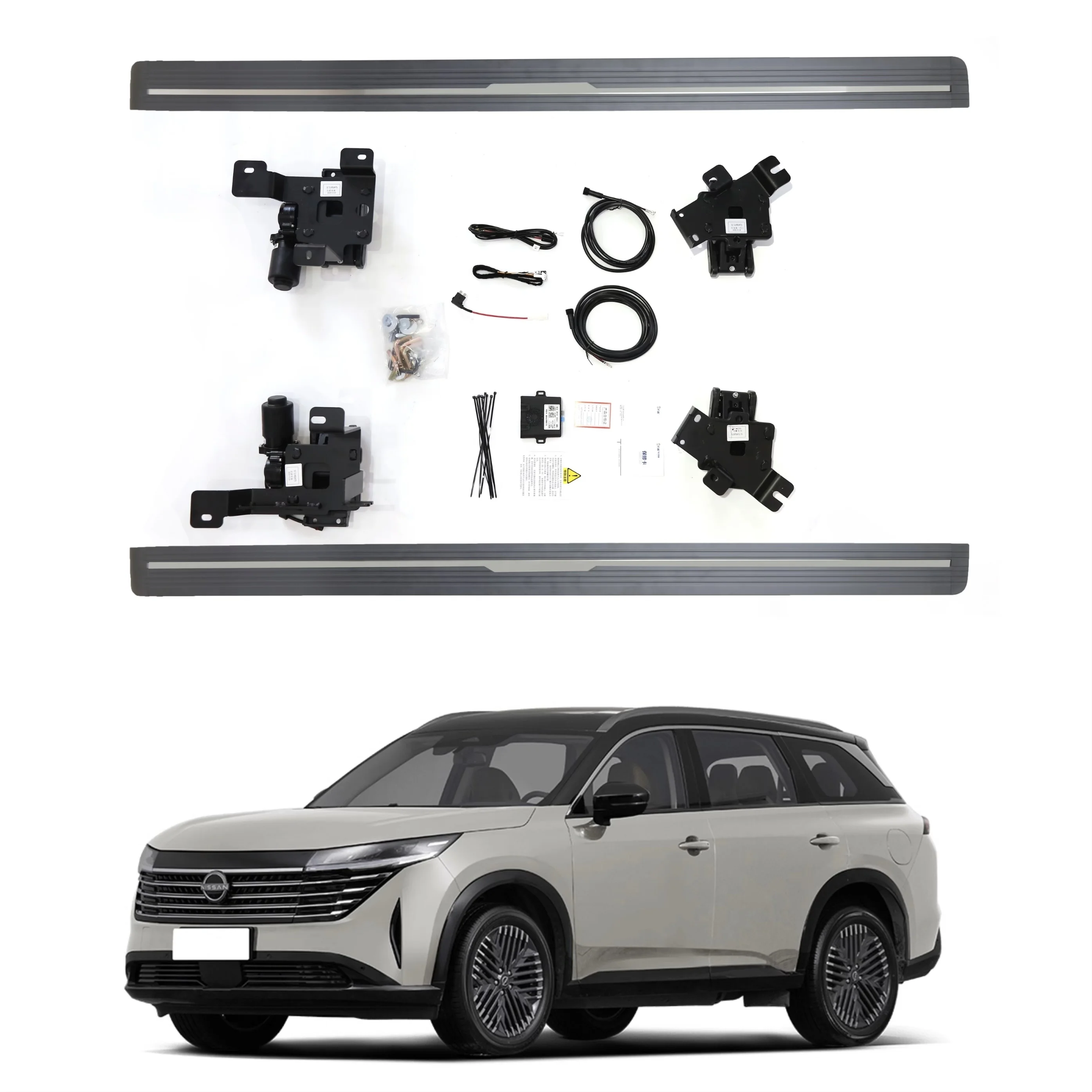 Noble factory manufacturing waterproof motor electric side step running boards electric threshold for Nissan Pathfinder 2024