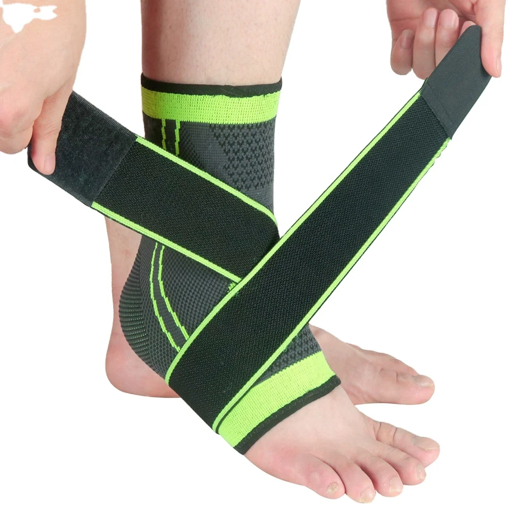 Custom Neoprene Tobilleras Deportivas Guardian Pneumatic Orthopedic Lace-up ankle brace walker With Strap