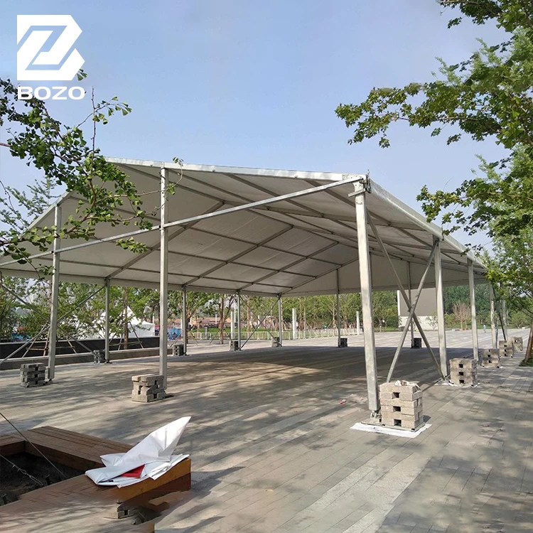 Bozo Hot Sale Outdoor Large Clearspan Heavy Duty Temporary Warehouse Tent For Sale