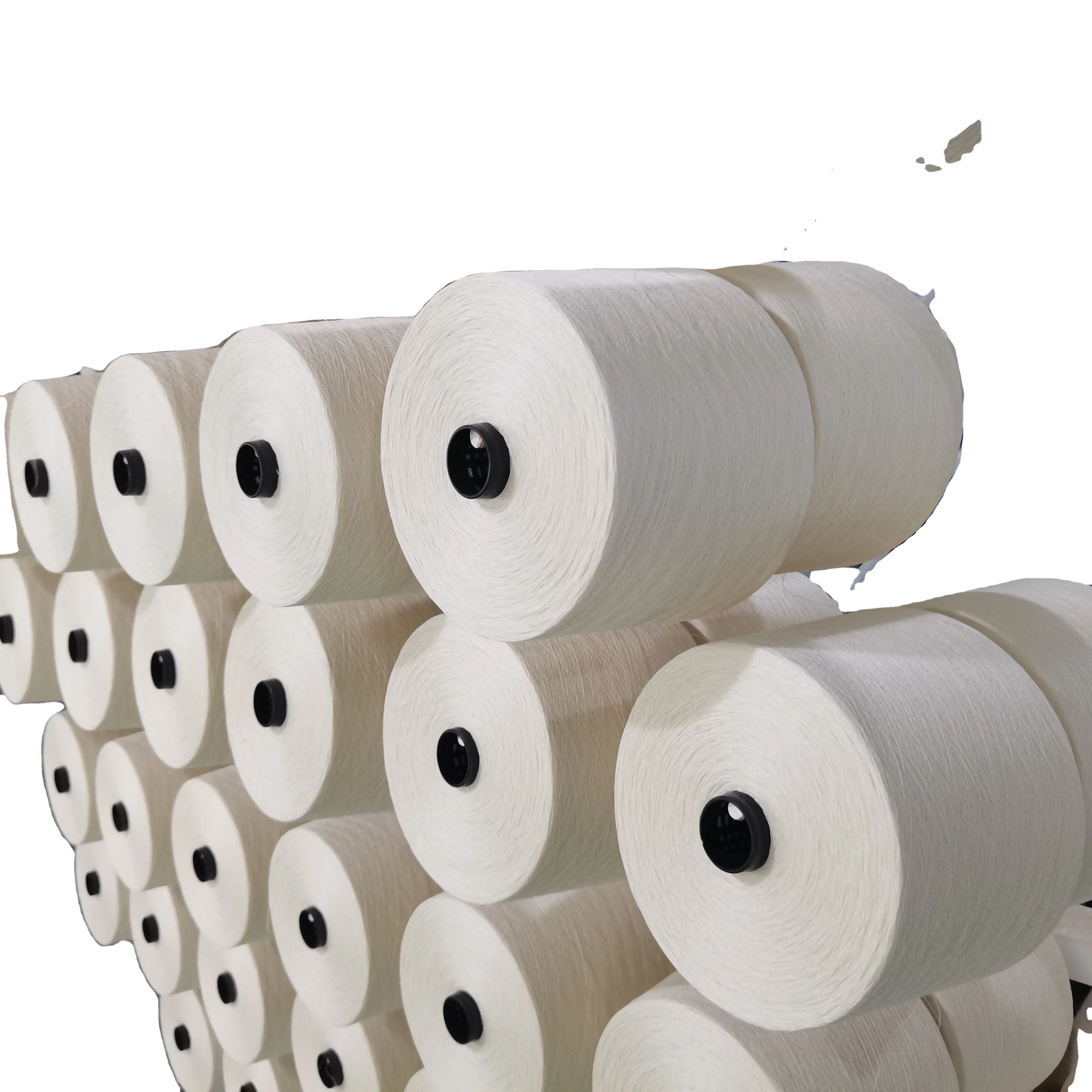 High Quality 60 Lea Linen 50/1 100% Dyed Stripe 70%Viscose 30%Linen Yarn