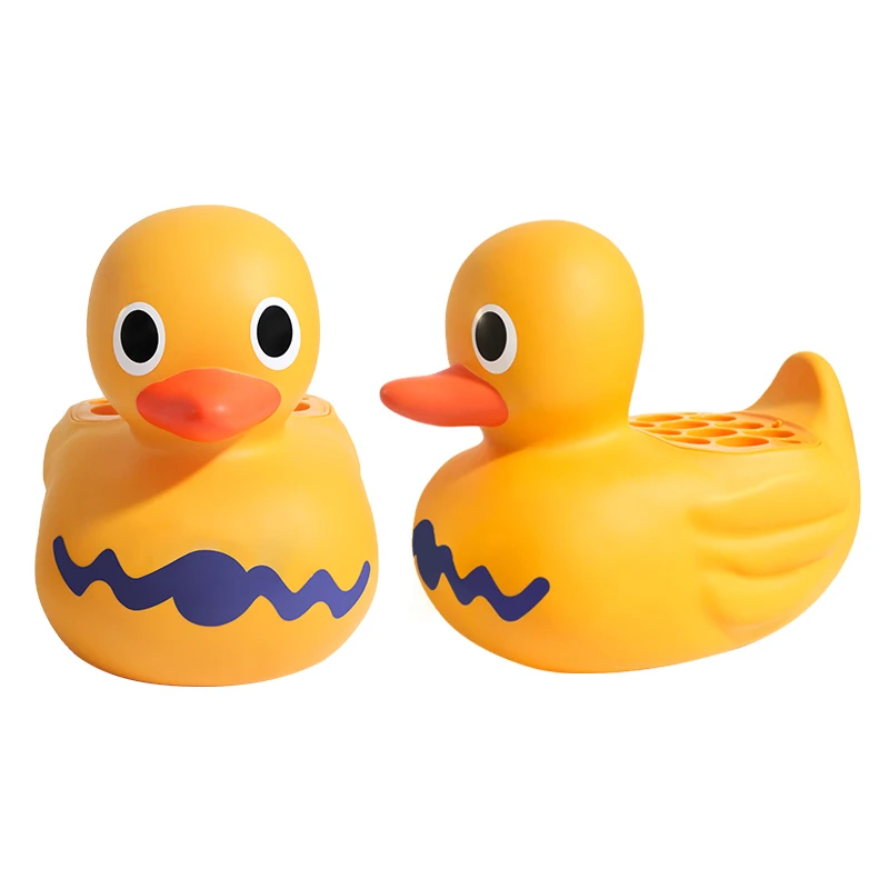 Custom Giant Duck Bath Toy Vinyl Shell ABS Storage Cup