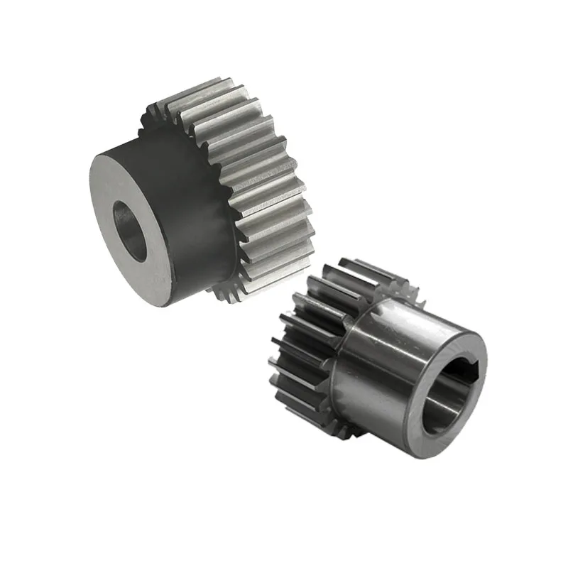 metal micro small round double spur gears pinion