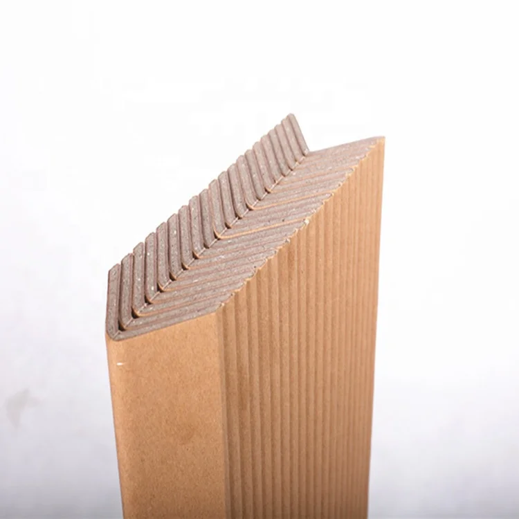 Factory Outlet L Shape Brown 4mm Thick Paper Edge Cardboard Board Protective Carton Angle Edge Corner Protector Paper For Pack