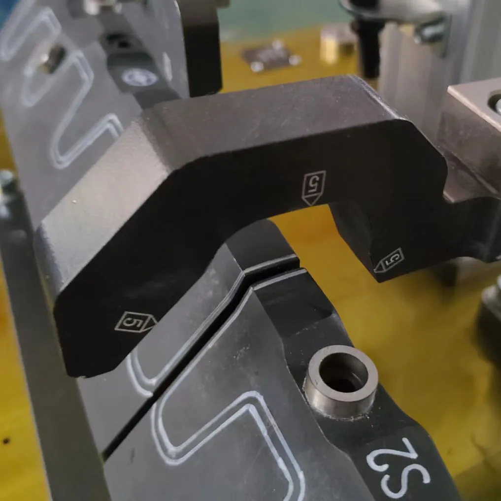 Cnc machining Steel Billet Steel Inspection Side Car Fixture Dashboard Front And Rear Security Checking Fixture