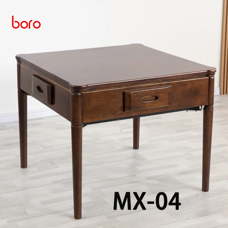 FRE intelligent new electric silent single table rubber wood solid wood Chinese mahjong machine