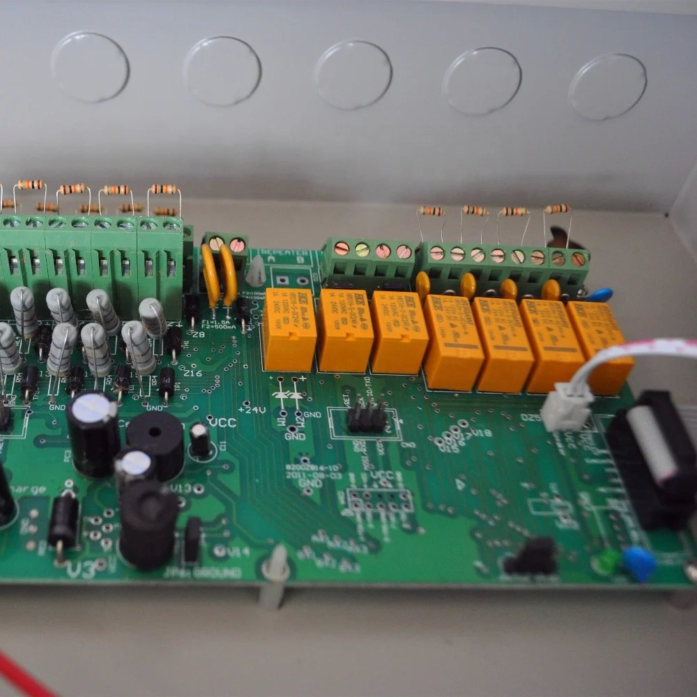 Fire 4 Zone Alarm System Conventional Fire Alarm Panel