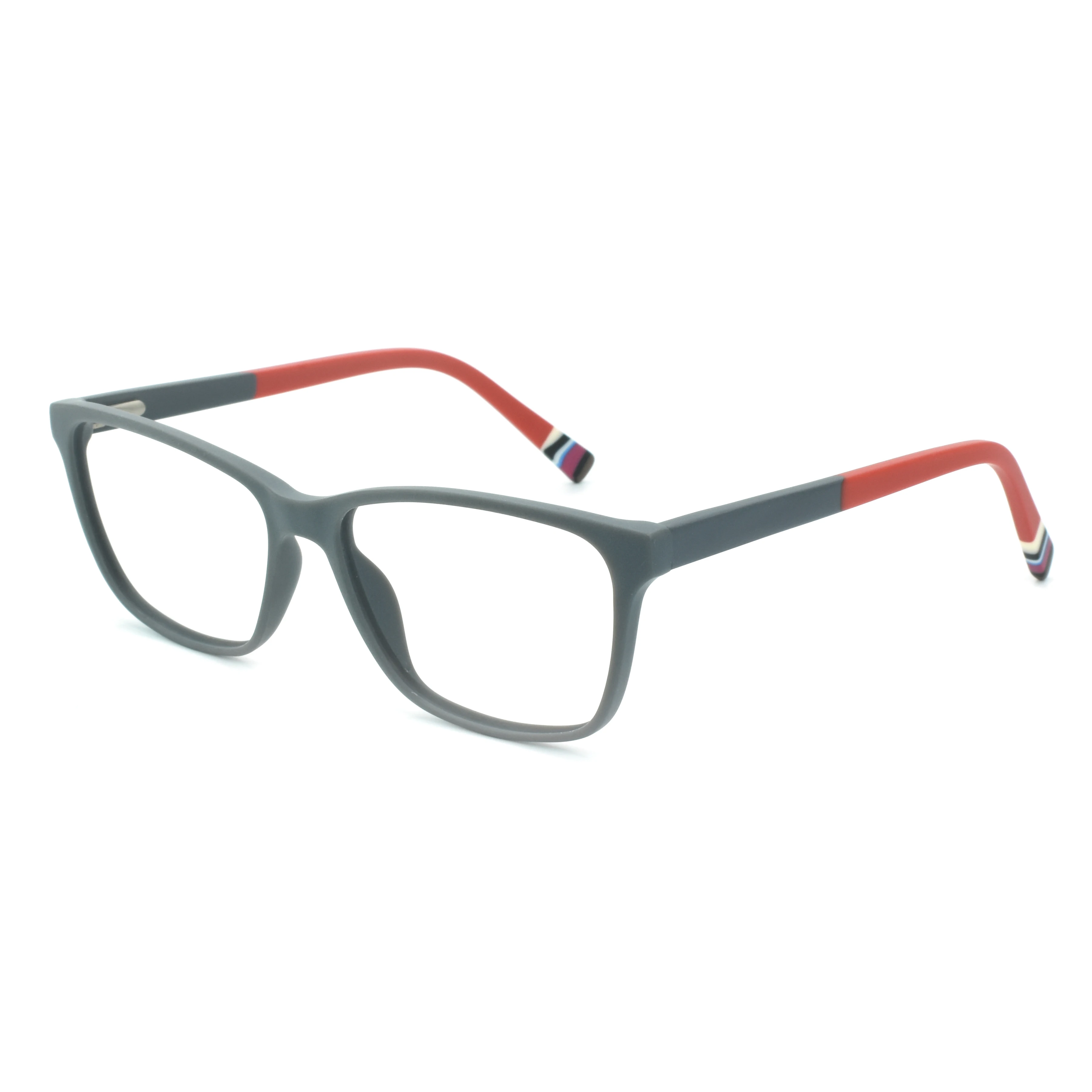 Pilot optics classic design square acetate eyeframe men minus eyeglasses frames