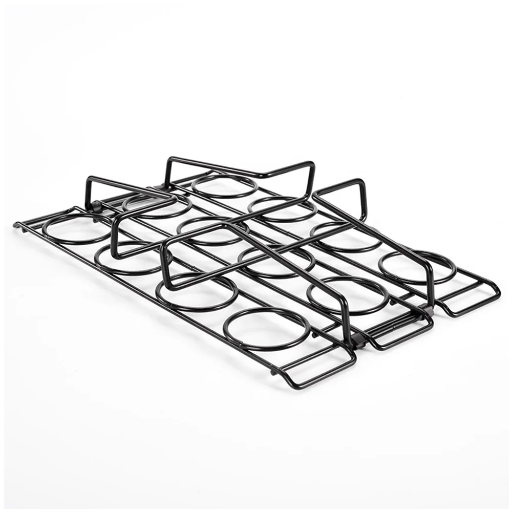 12 Cavities Folding Metal Ice Cream Cone Holder