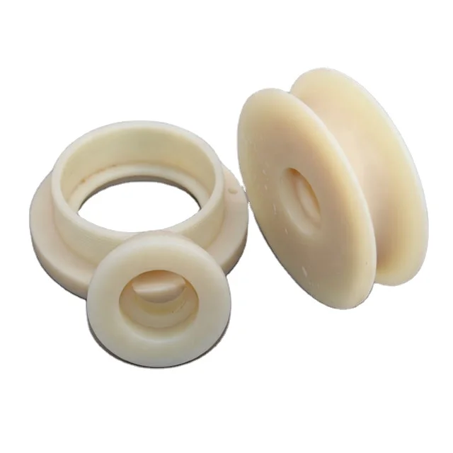 Custom plastic Pulleys Type B Hub Roller Chain Sprockets Extra Strength Molded Polyester Sprocket nylon bushing