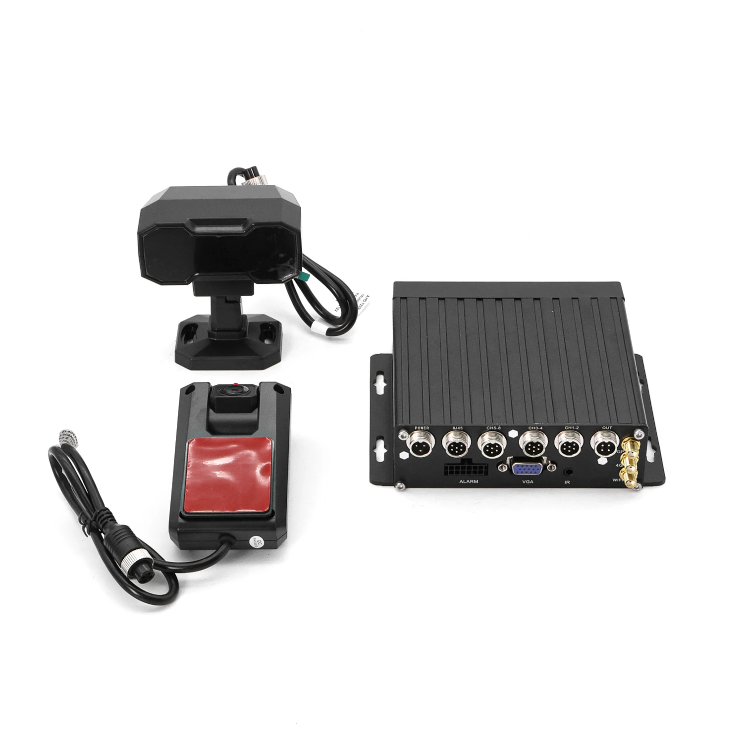 Drive Safely 4 Channels  AI Vehicle DVR ADAS DMS Mobile DVR AHD MDVR for Truck Bus