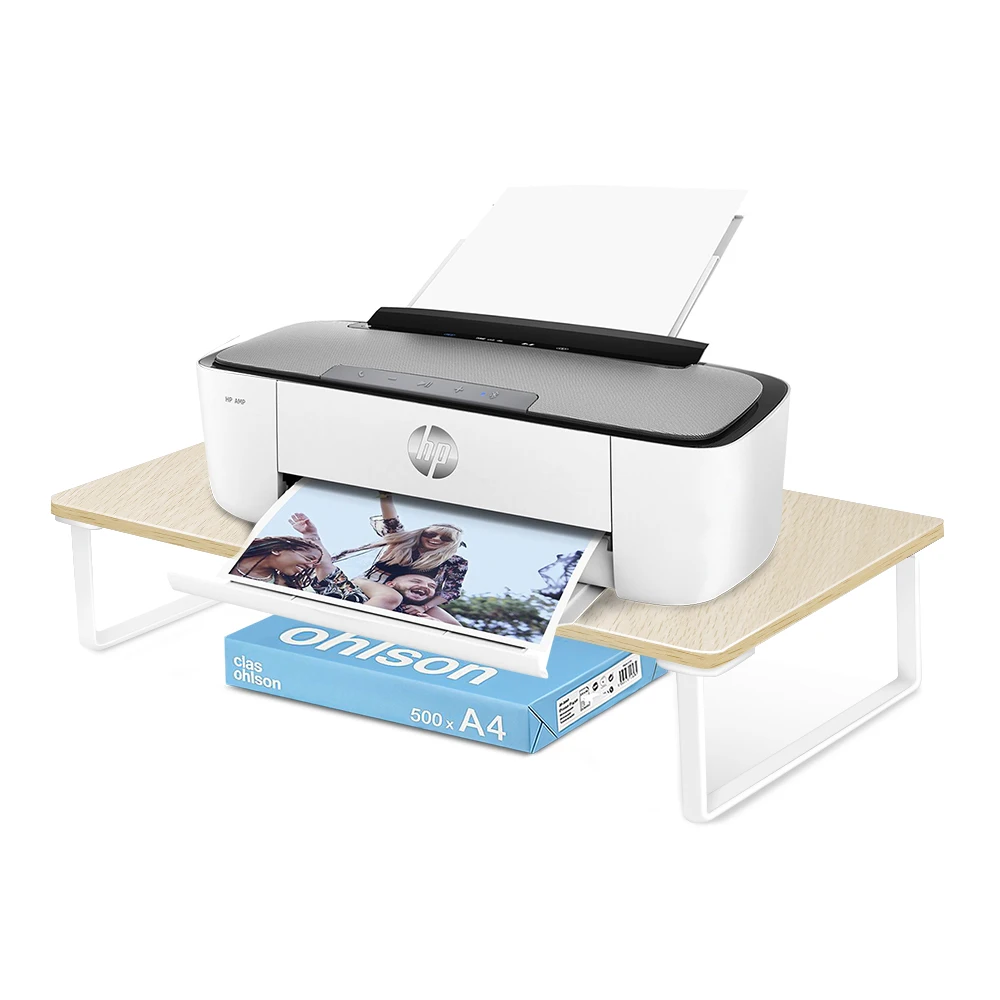 SAIJI New Design 17 Inch Office Standing Computer Desk Light Weight Workstation Table Factory Price Monitor Holder Stand