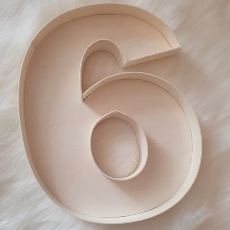 3D Wooden Alphabet Fillable Letters Hollow Letters Fillable Number