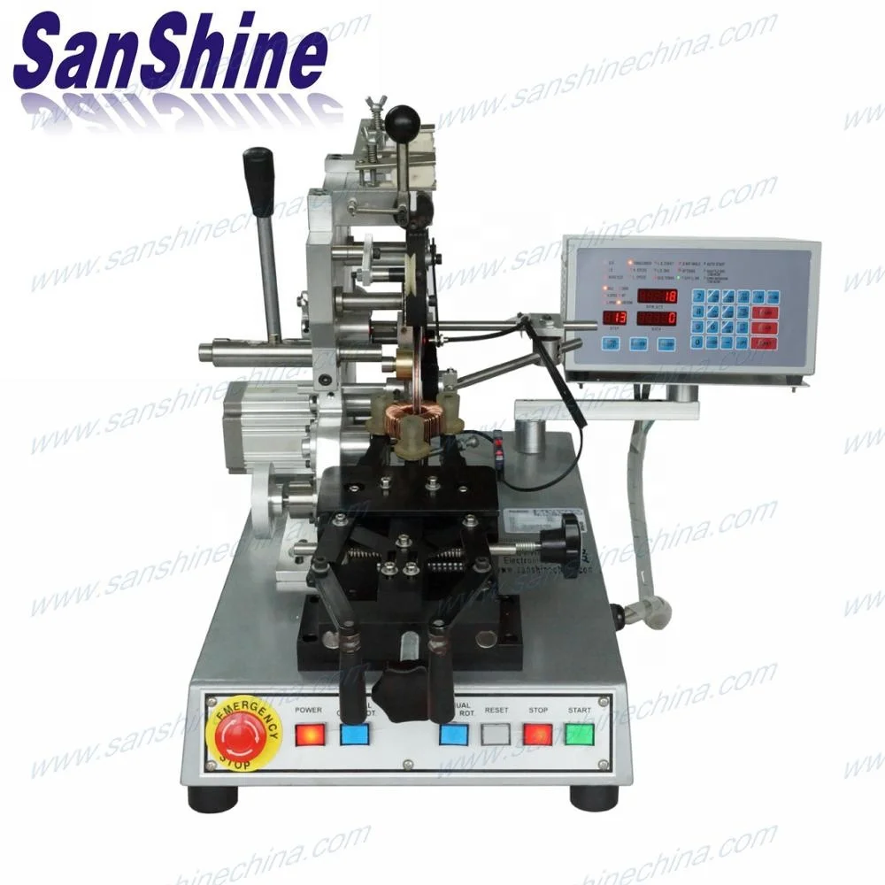 Automatic EMC filter toroid coil winding machine(SS900B6 series final coil OD 10~80mm) replace Credo-tech toroidal winder