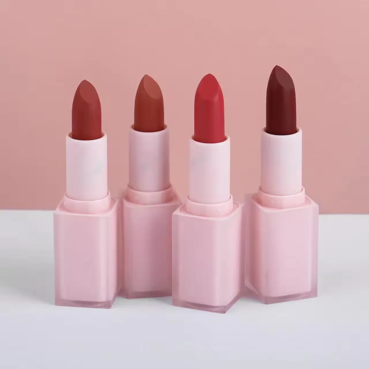 VEGAN Private Label Matte Lipstick High Quality Beauty Cosmetic Liquid Mineral Formula 5g Net WT Low MOQ