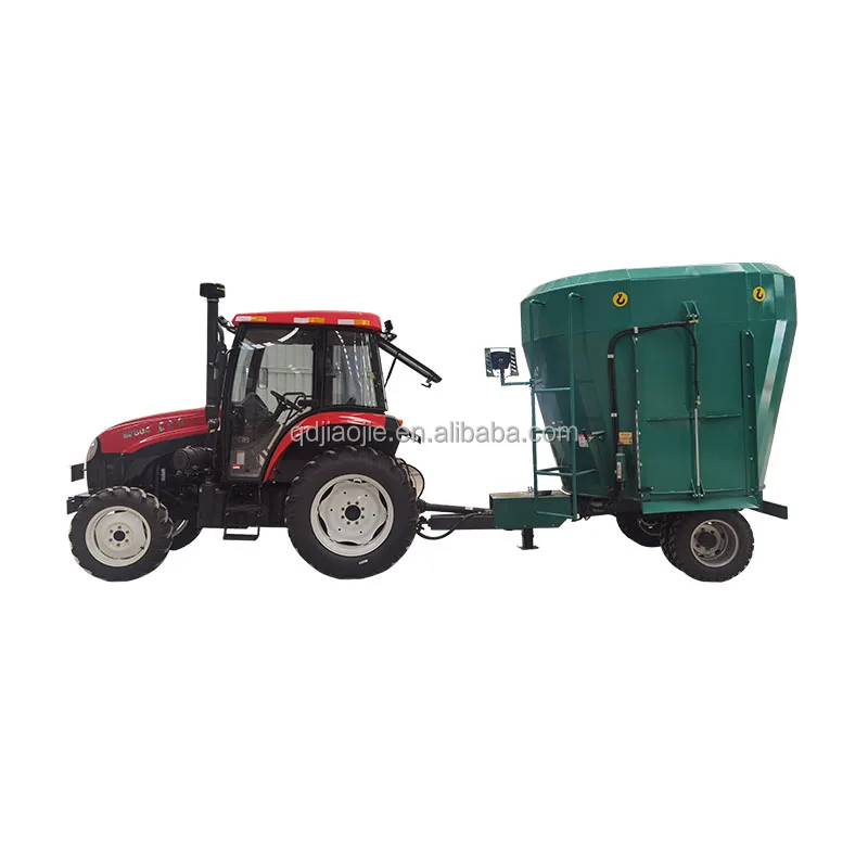 Farm machinery dairy farming tmr cow feed mixer truck for sale
