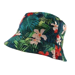 design your own custom embroidery colorful men reversible cotton wide brim adult fisherman bucket hat