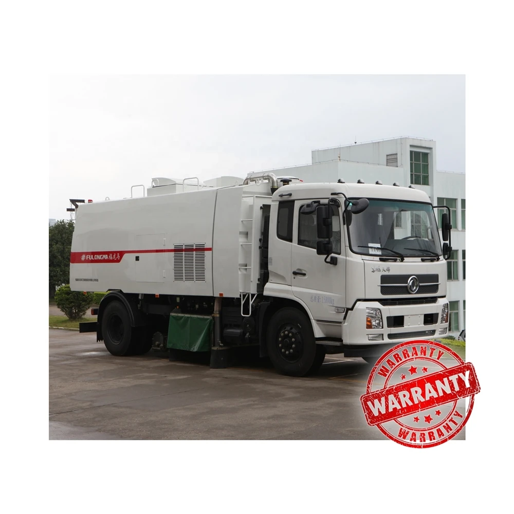 8cbm highway and airport road surface cleaning vacuum sweeper truck