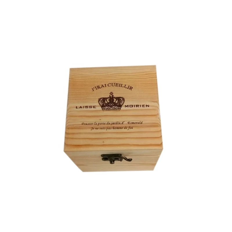 Supply high quality Reusable wooden fruit christmas apple gift box