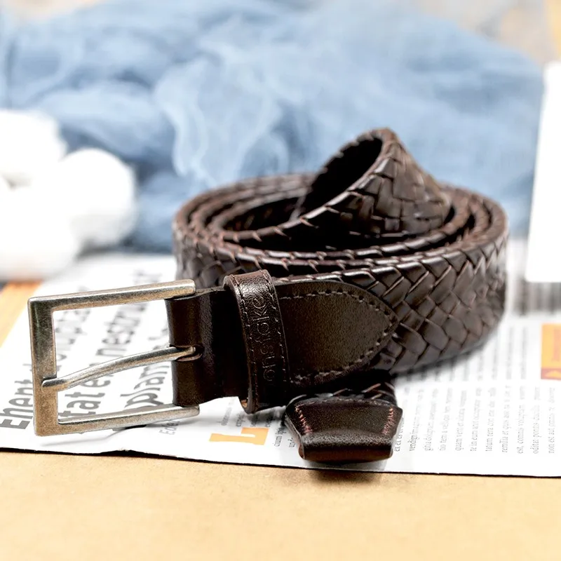 hot sale wholesale factory price 15 colors  unisex breathable fabric webbing braided stretch elastic belt
