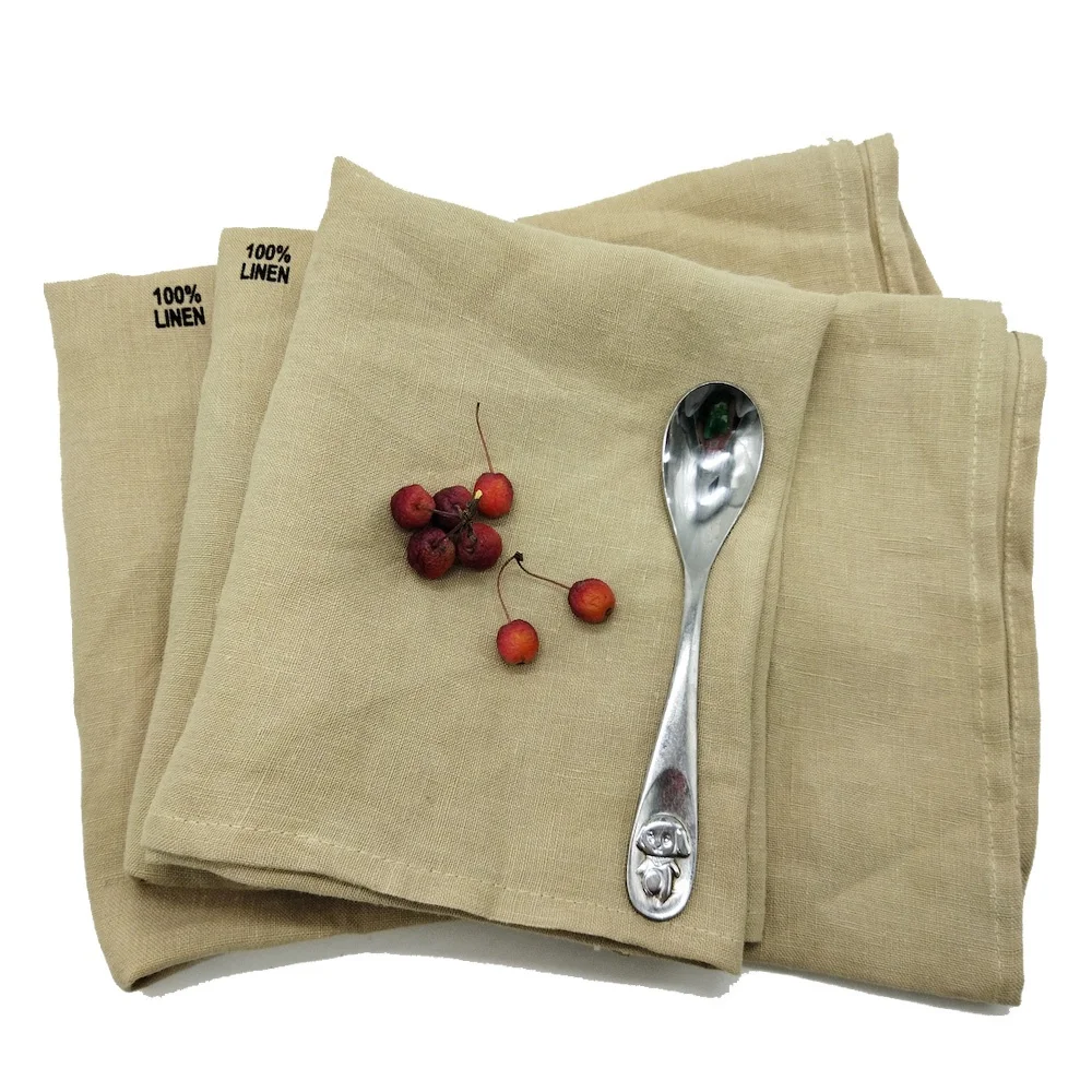 Салфетка из 100% льна на заказ для праздничного ужина, Рождества, свадьбы, скатерть