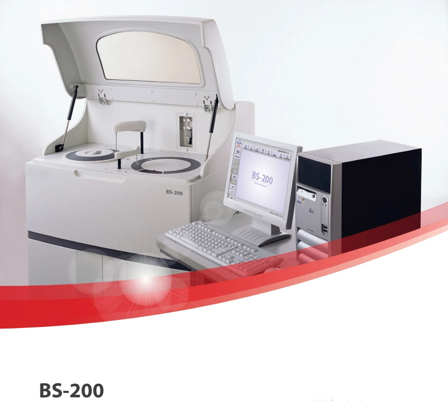 Mind-ray BS-200 Fully Automated Chemistry Analyzer Biochemical Analysis Machine 200 Tests Per Hour