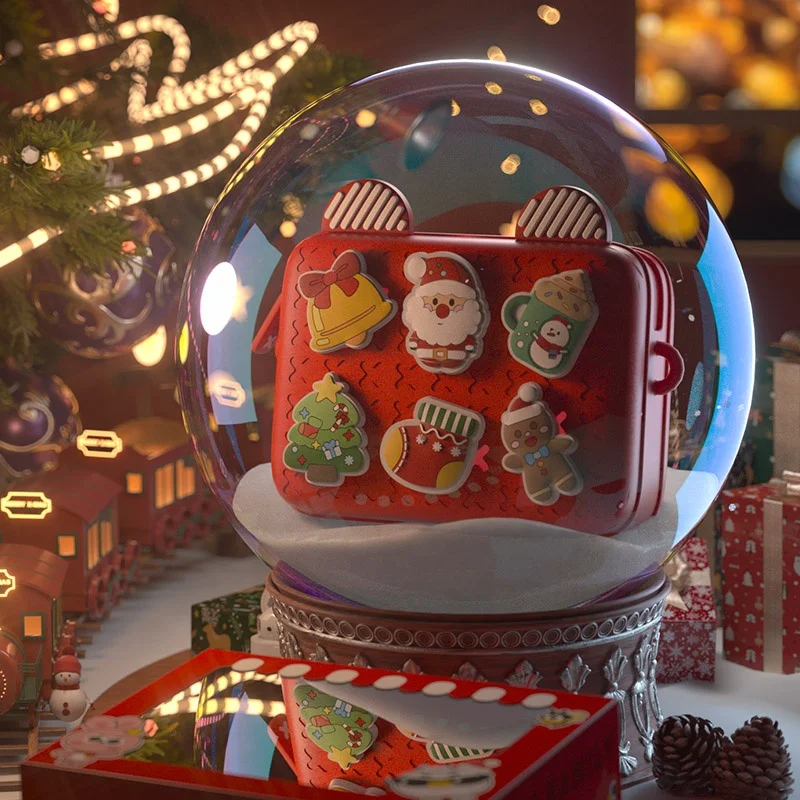 2024 Latest Anti-Fouling 3D Cartoon Charms Unisex Kids Creative Satchel Messenger Bag For kids Christmas gift