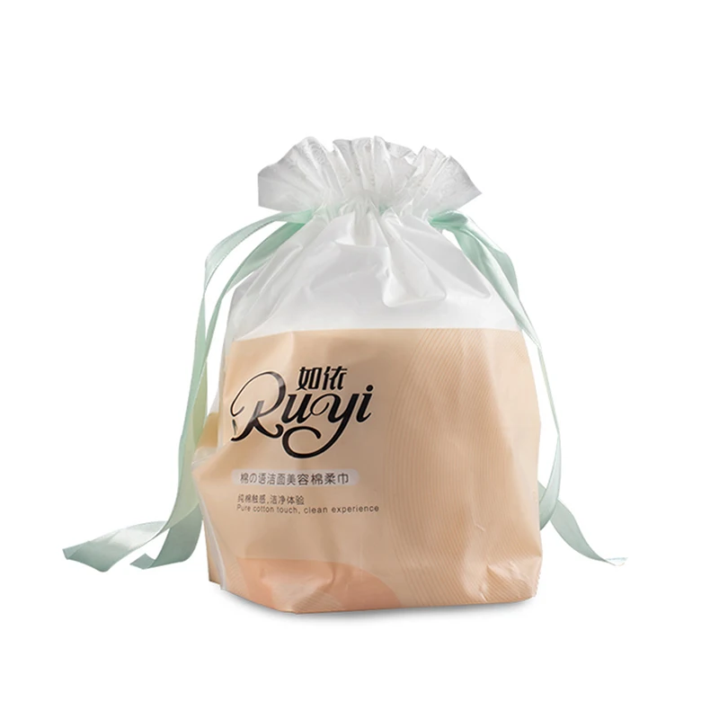 Top quality no brand soft comfortable cotton facial tissue white roll