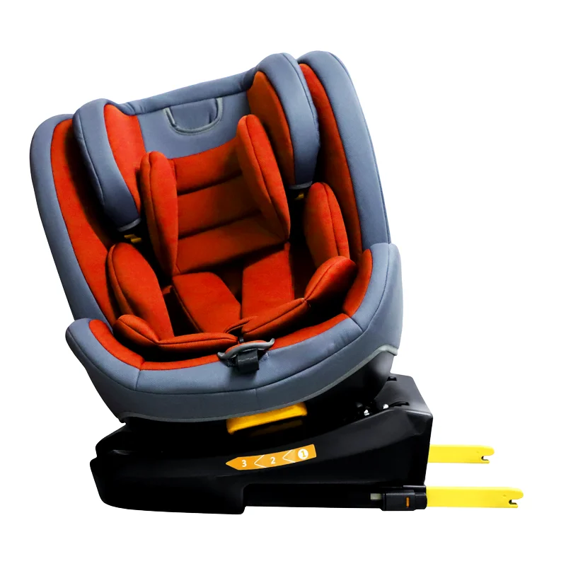 Cheaper 360 rotate 0 - 36 Kgs 0 - 12 years baby safety seat use in for car with ISOFIX + Top tether system group 0 1 2 3