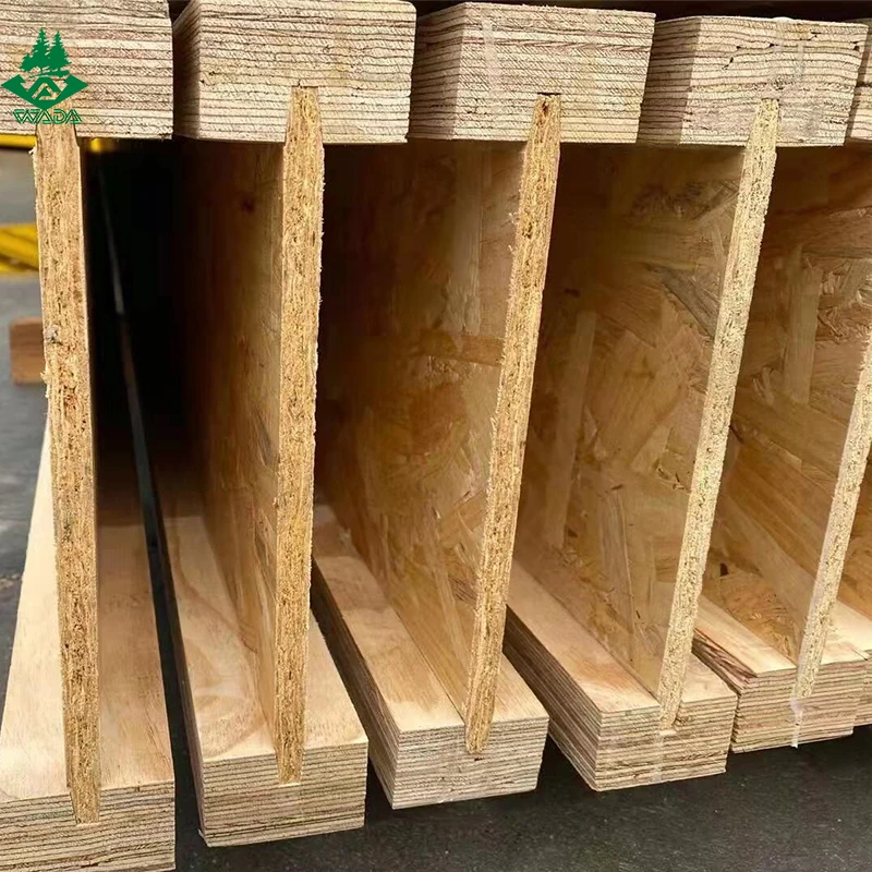 Building construction use high quality Pine LVL wood floor  I- beams