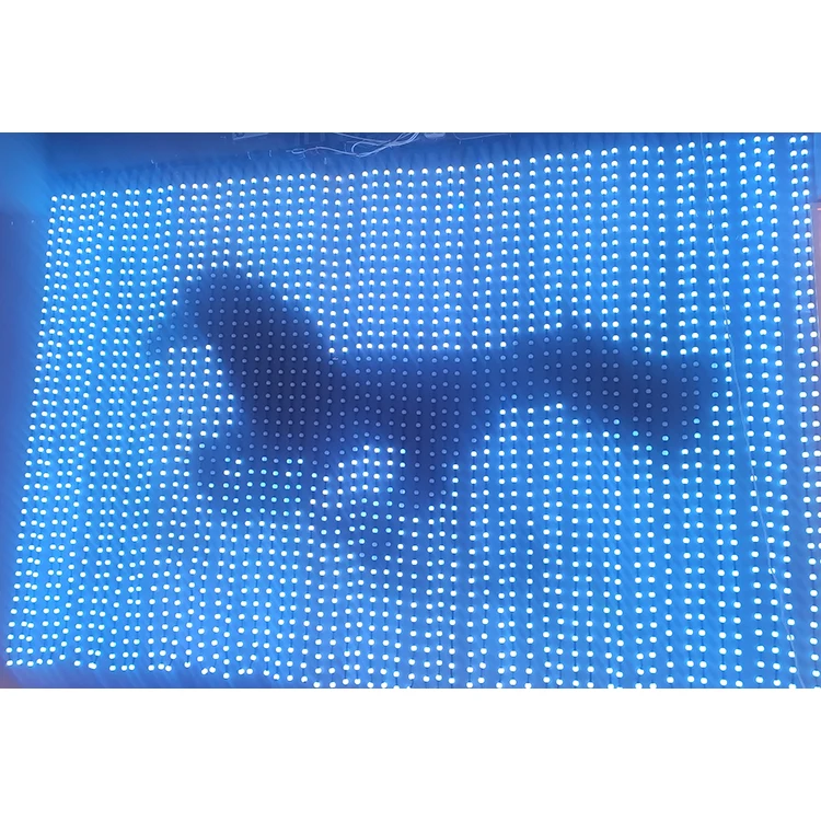 Rgb programmable point lights IP68 waterproof outdoor smart  Christmas holiday led string pixel point lighting