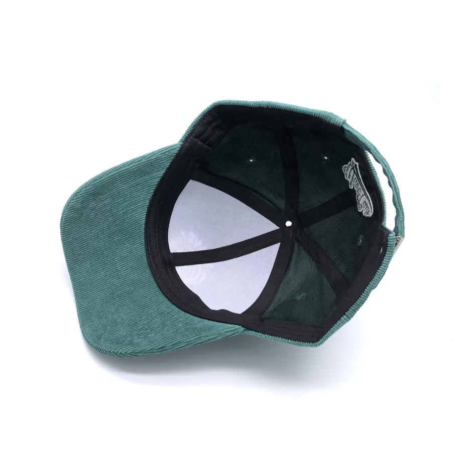 fashion 6 panel custom embroidery corduroy baseball cap
