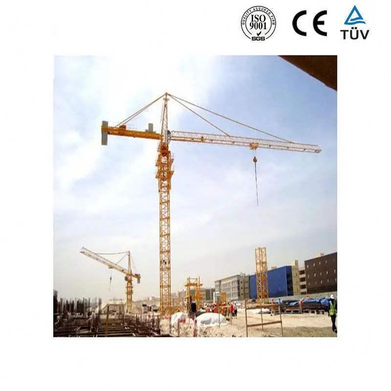 Chinese Tower Crane Manufacturer QTZ125-6015 10t Tower Crane