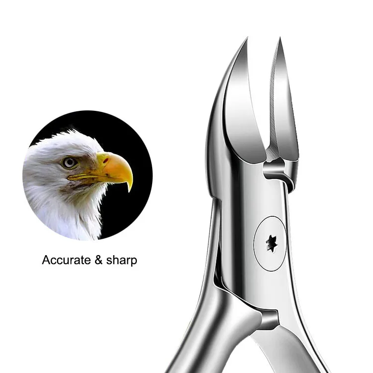 RIMEI professional beauty nail nipper best selling stainless steel nail cutter cuticle nipper  ingrown trimmer toenail nipper