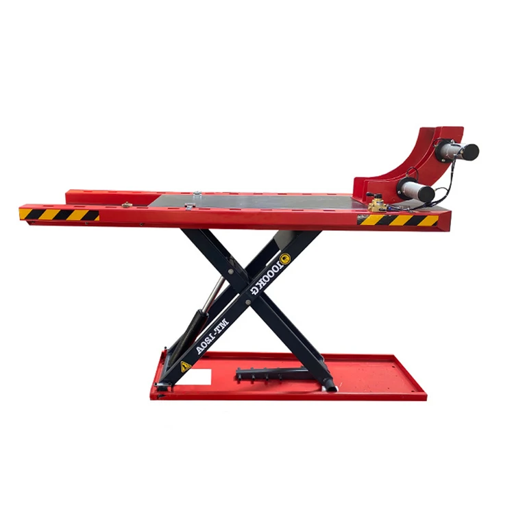 Hot sale good quality 1000lbs air/electric hydraulic table lift for motorcycle