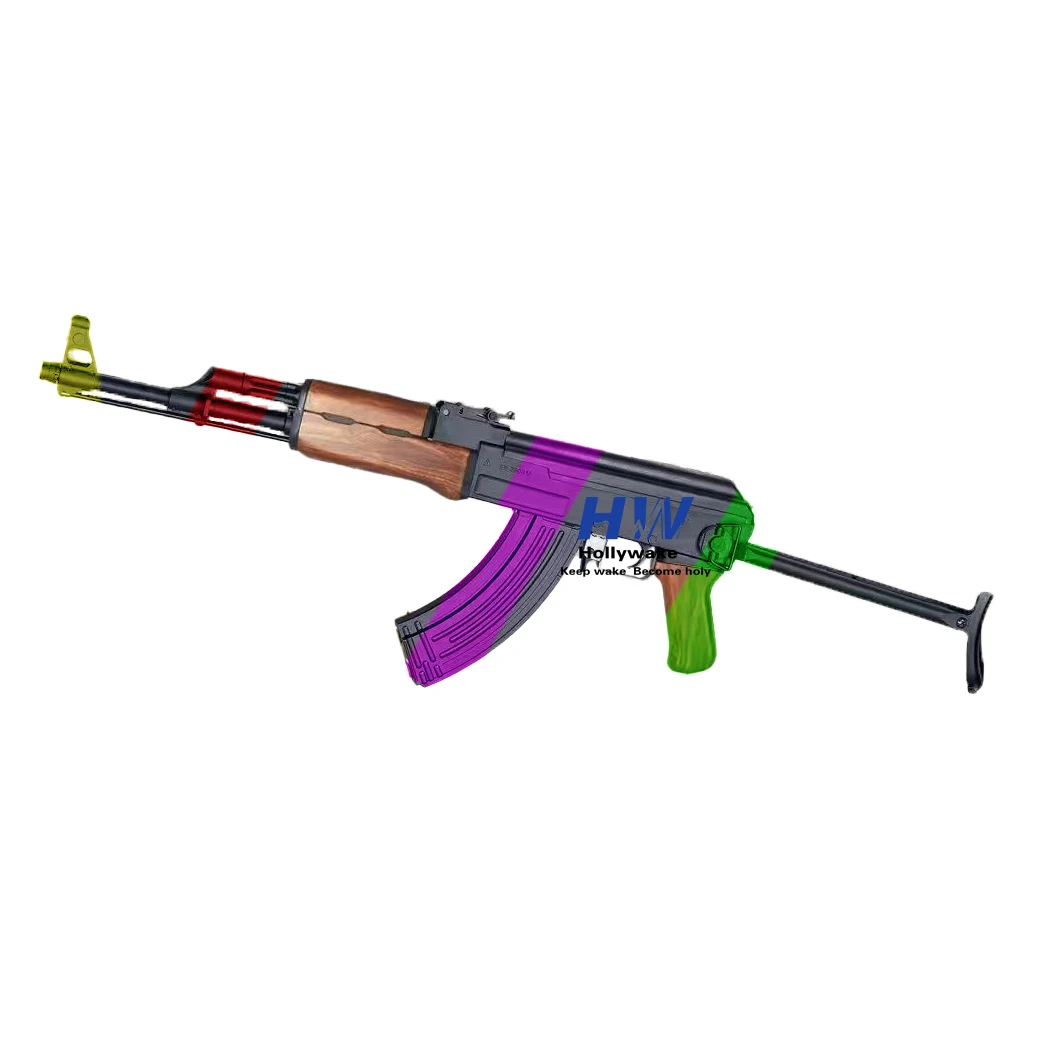 RX AK102 New AK Hand-self Integration Customizable Gun Toy Gel Blasting Gun Toy Gun