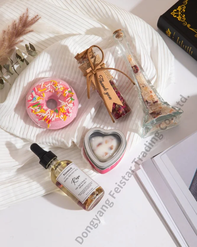 Luxury Relaxation Gift Box Spa Gift Set Relaxing  Body Care Self Care Products for Women ODM OEM