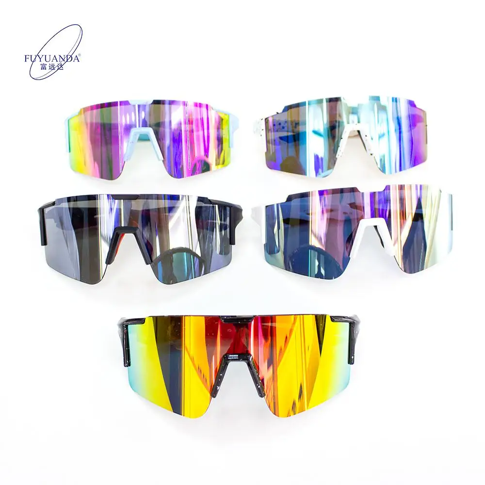 FUYUANDA Sun glasses  sports custom logo men outdoor shade cycling bike tr90 polarized uv400 sunglasses