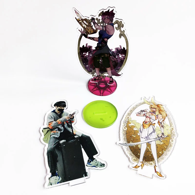 Custom Single or Double Sides Die Cut Character Display Stand Anime Acrylic Standees