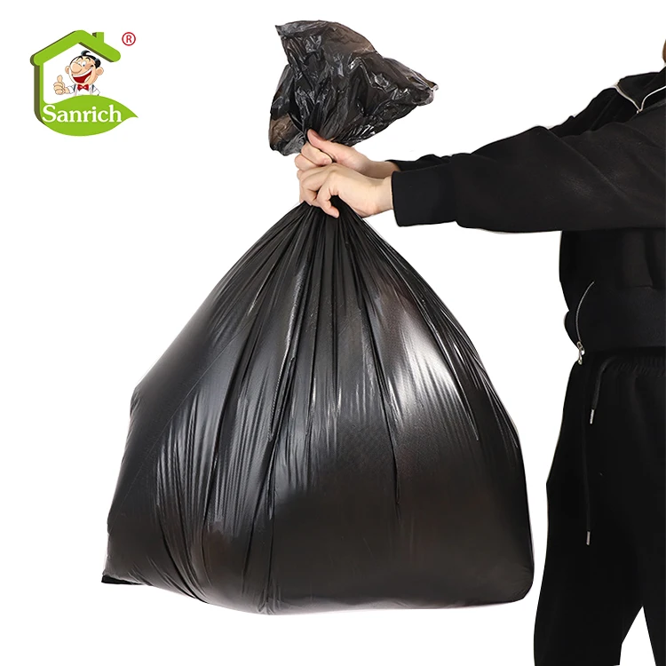 Big Capacity Trash Bag Black Hotel Extra Large Commercial Garbage Bag industrial trash bags