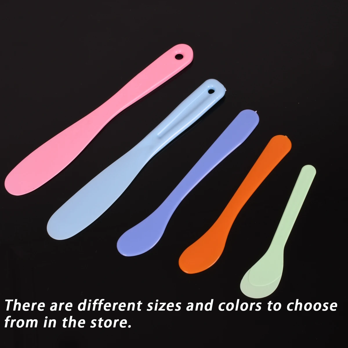 Wholesale Pp Plastic Cosmetic Facialmask Spatula Big Size Stirring Stick Plastic Body Scraper Alginate spatula